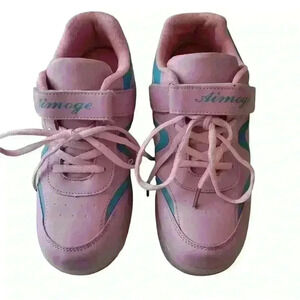 Qneic Roller Kids Sneakers Shoe Skates Size 6